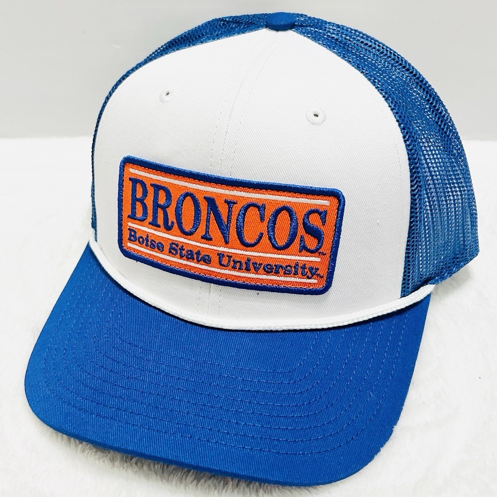 The Game Boise State Broncos‎ Patch Rope Hat Cap Adjustable Snapback Blue NCAA